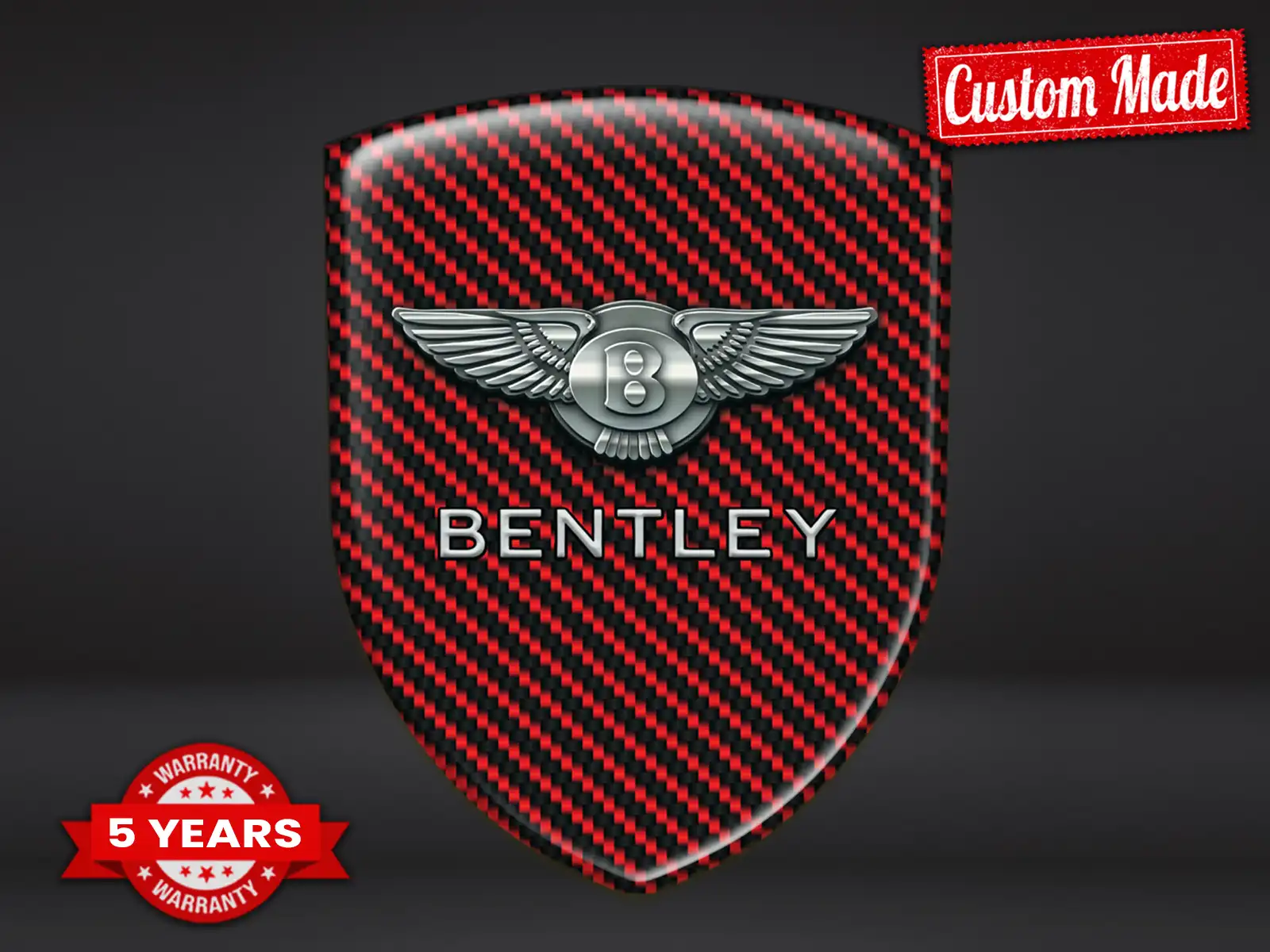 Bentley Vinylaufkleber Auto Hochwertig Anpassbar Pro